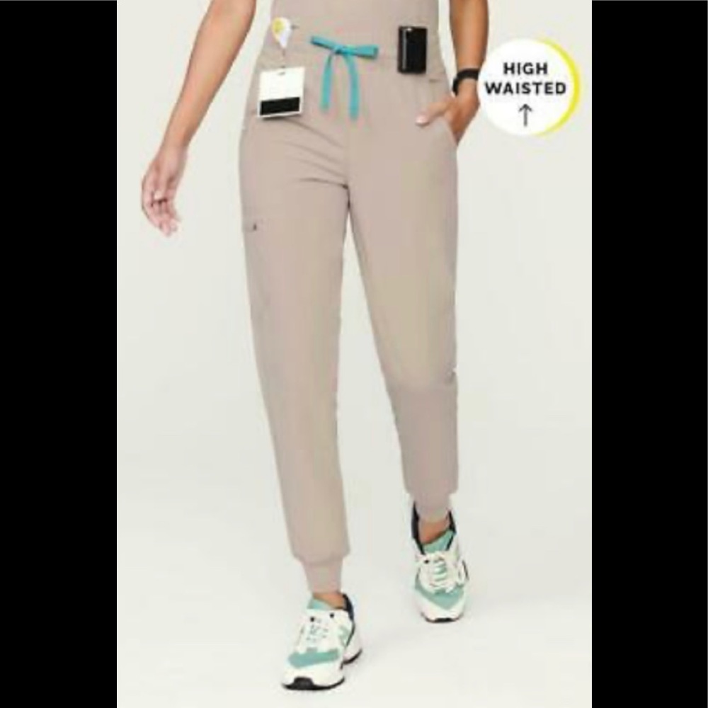 Figs high waisted joggers